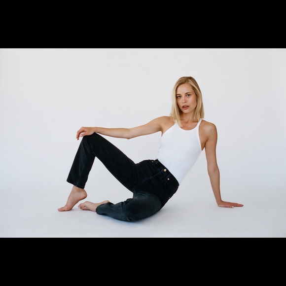 NWT French designer Jeu Illimite black jeans - Picture 1 of 11